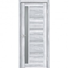 Iekšdurvis LINE PREMIUM 1 ar stiklu, ledus kļava